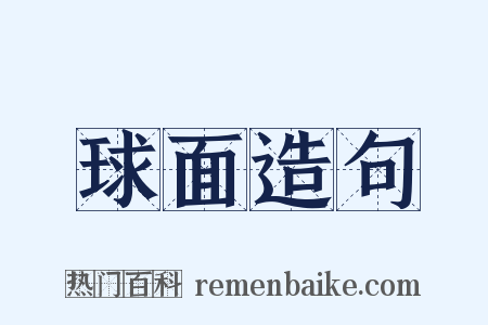 球面造句是什么意思的图片